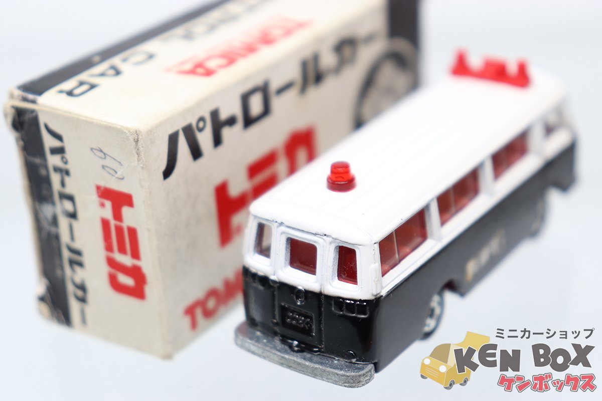 MITSUBISHI ROSA | 黒箱トミカNo.60-2-3日本製 0 - 三菱ローザ(移動交番車) やなしゃんの Tomica NEW DIECAST TOMY 1&frasl;84 GARTEN MADE LIMITED