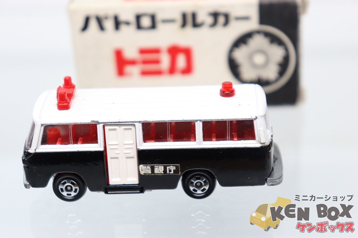 MITSUBISHI ROSA | 黒箱トミカNo.60-2-3日本製 0 - 三菱ローザ(移動交番車) やなしゃんの Tomica NEW DIECAST TOMY 1&frasl;84 GARTEN MADE LIMITED