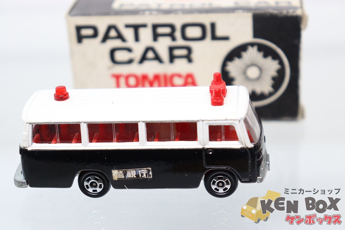 MITSUBISHI ROSA | 黒箱トミカNo.60-2-3日本製 0 - 三菱ローザ(移動交番車) やなしゃんの Tomica NEW DIECAST TOMY 1&frasl;84 GARTEN MADE LIMITED