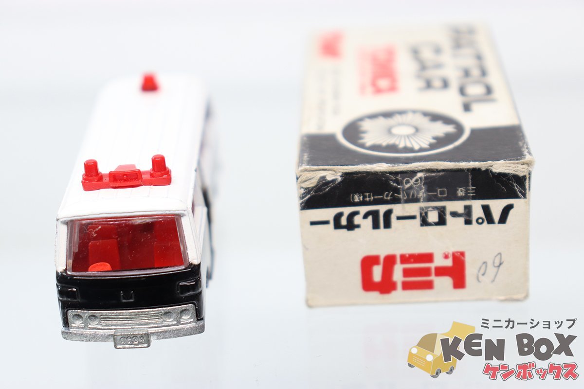 MITSUBISHI ROSA | 黒箱トミカNo.60-2-3日本製 0 - 三菱ローザ(移動交番車) やなしゃんの Tomica NEW DIECAST TOMY 1&frasl;84 GARTEN MADE LIMITED