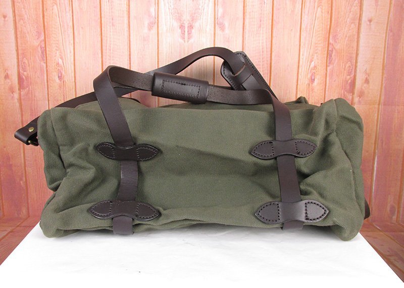 YO14104 FILSON フィルソン 2WAY ボストンバッグ オリーブ系 未使用