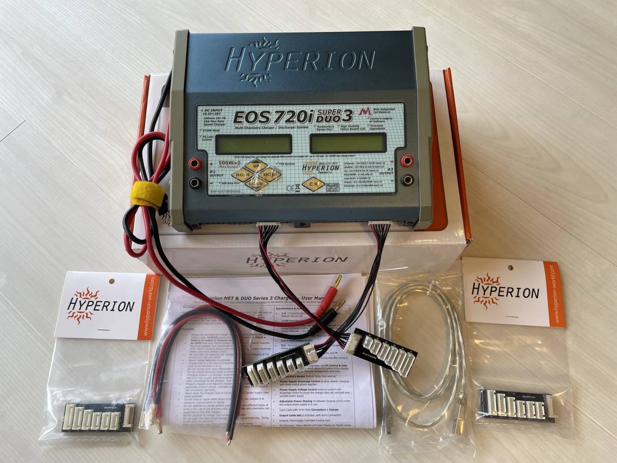 HYPERION「EOS 720i SUPER DUO3」ラジコン充電器 清倉特賣Hyperion EOS 