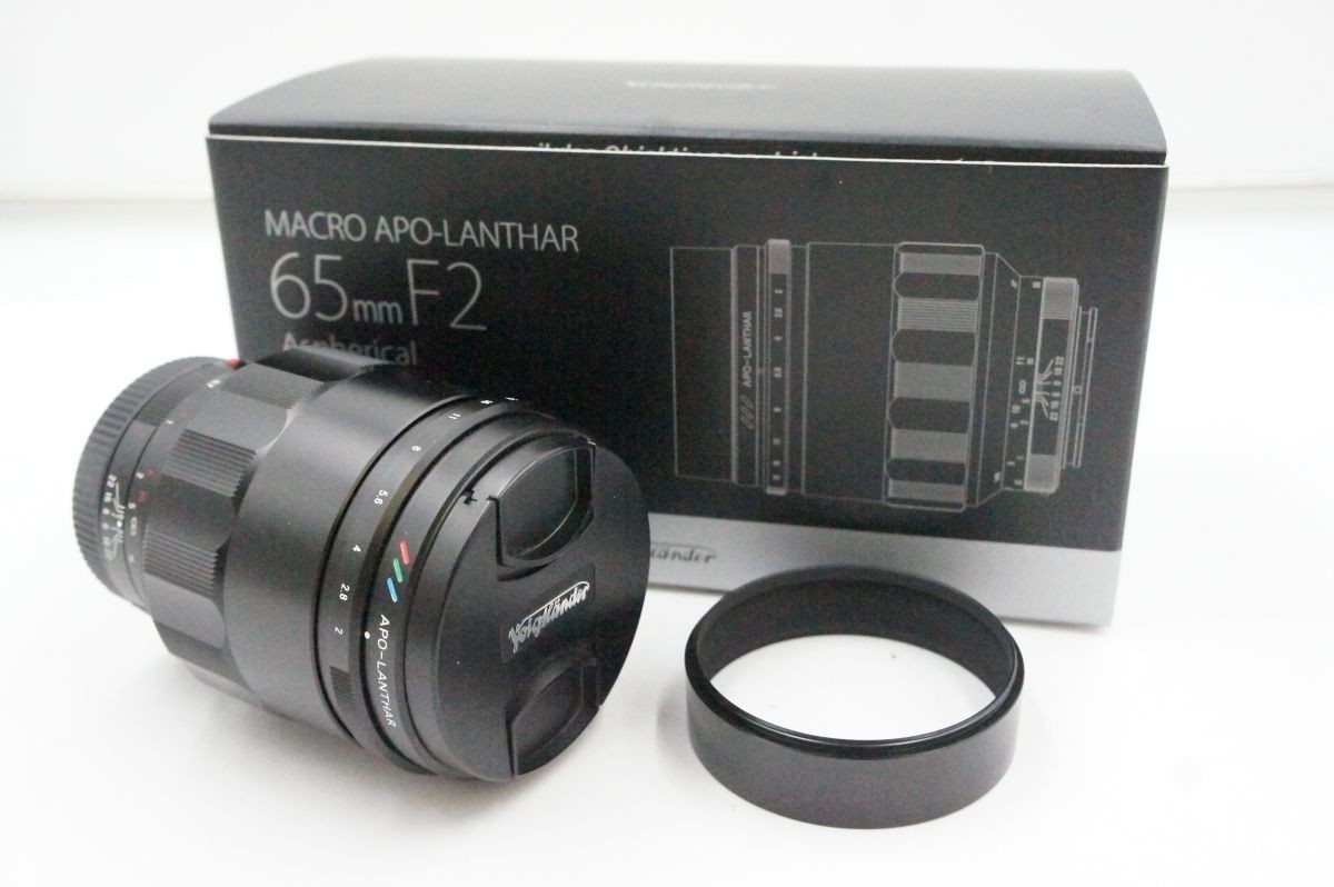 ★☆最速発送！【Voigtlander MACRO APO-LANTHAR 65mm F2 Aspherical Eマウント】安心の返金保証♪★☆（202206-09552-kaitori） MACRO APO-LANTHAR Voigtlander [美品] f&frasl;2.0 良品