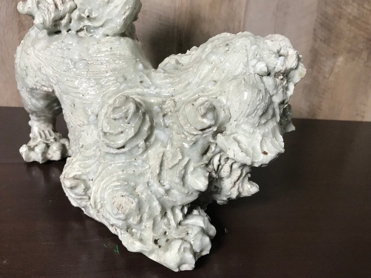 ☆中古☆ 大日窯 星合信令 狛犬 獅子 置物 狛犬 瀬戸大日