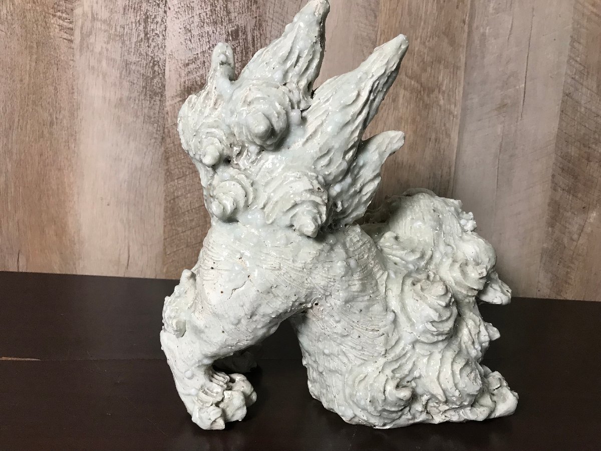 ☆中古☆ 大日窯 星合信令 狛犬 獅子 置物 狛犬 瀬戸大日