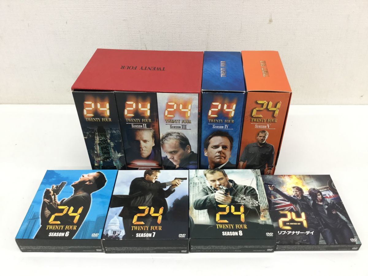 ☆24（TWENTY FOUR）DVD BOXシーズン1〜8☆ 24 TWENTY FOUR DVD全巻