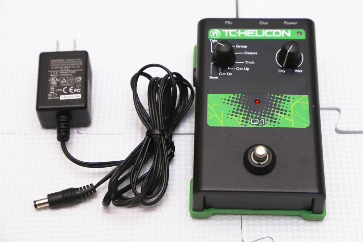 TC HELICON VoiceTone D1 ボーカルエフェクター 箱なし】TC-HELICON