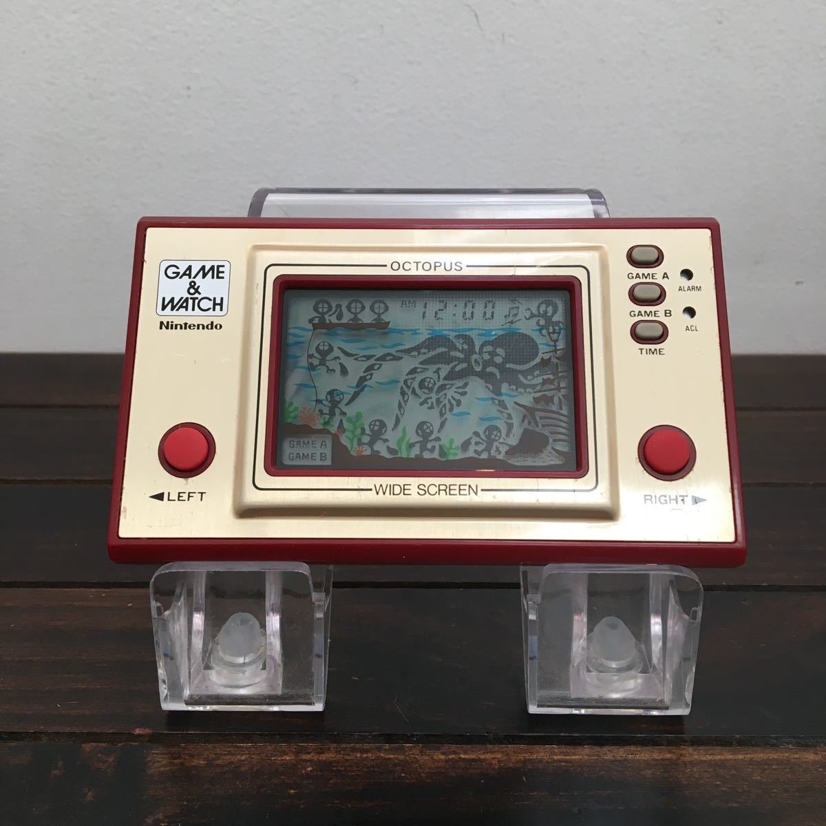 ゲームウォッチ オクトパス 任天堂 GAME&WATCH OCTOPUS Nintendo