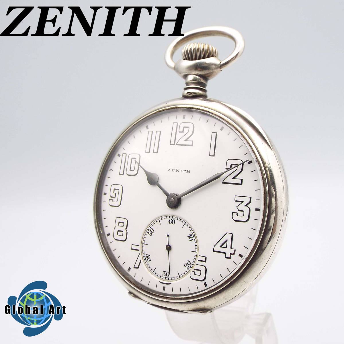 A0586】ジャンク品 懐中時計 銀製 0，900 T13 800 ANCRE VISIBLE 