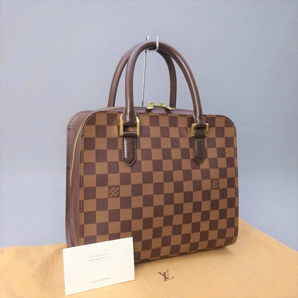 本物未使用□ルイヴィトン□ダミエ/N51155/トリアナ□ハンドバッグ  