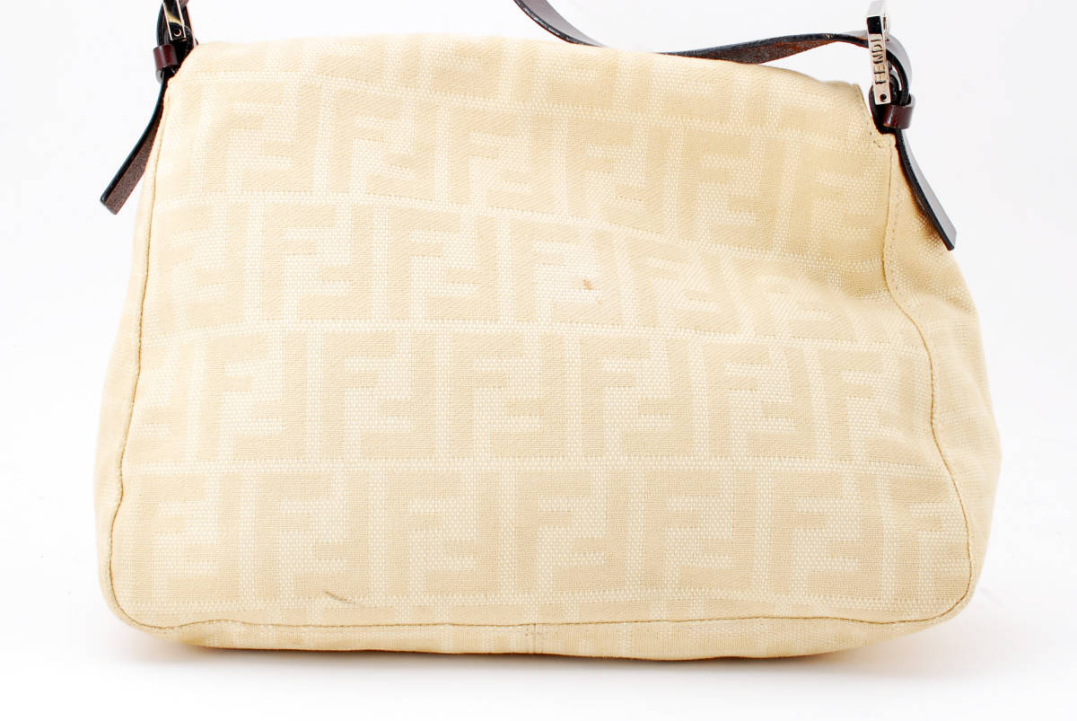 1円スタート】FENDI フェンディ ズッカ マンマバケット キャンバス 