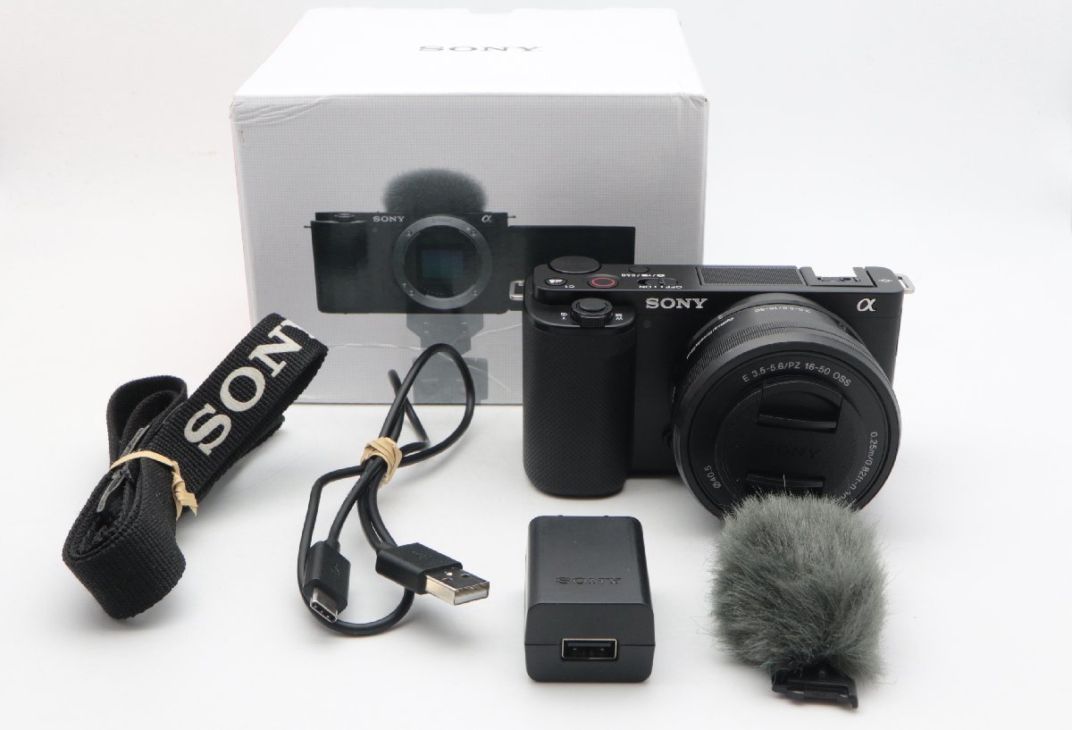 美品＆人気機種！】SONY VLOGCAM ZV-E10L パワーズームレンズキット 