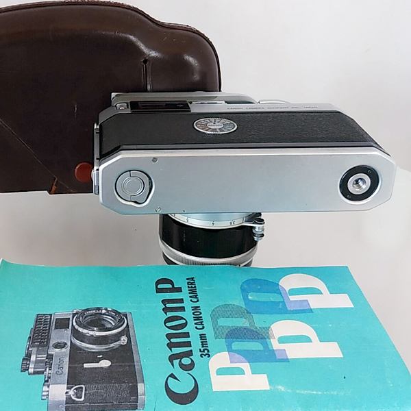 カメラ Canon P型 + 50mm F1.8 専用ケース レンズフィルター・フード付