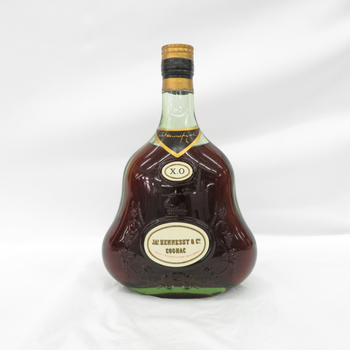 未開栓】JAs.Hennessy ジャズヘネシー XO 金キャップ グリーンボトル