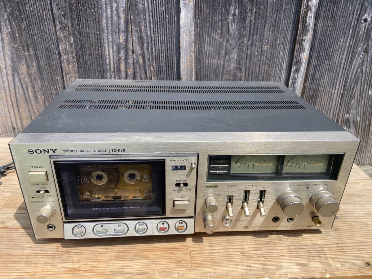 SONY ソニー TC-K7Ⅱカセットデッキ_1