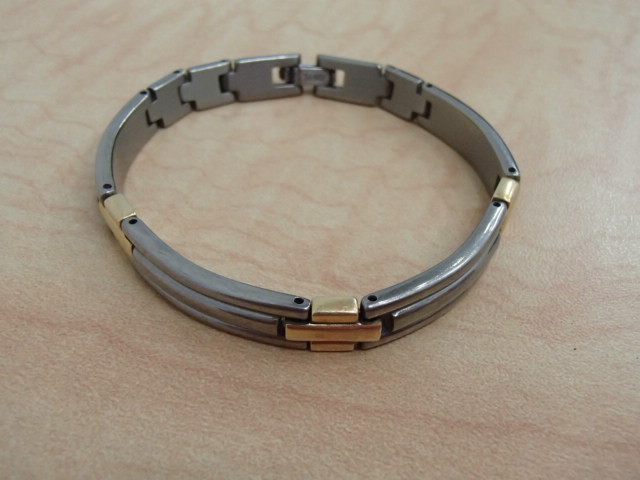 BAMBI バンビ TITAN チタン 医協マーク K18刻印有 ブレスレット #53269