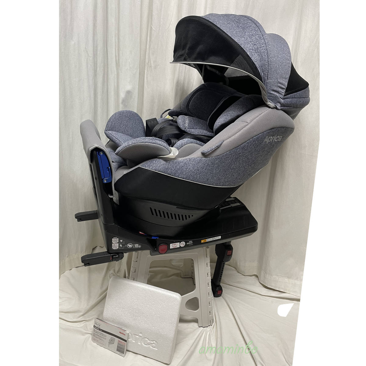 送料無料☆超美品☆ アップリカ クルリラ AC Aprica チャイルドシート