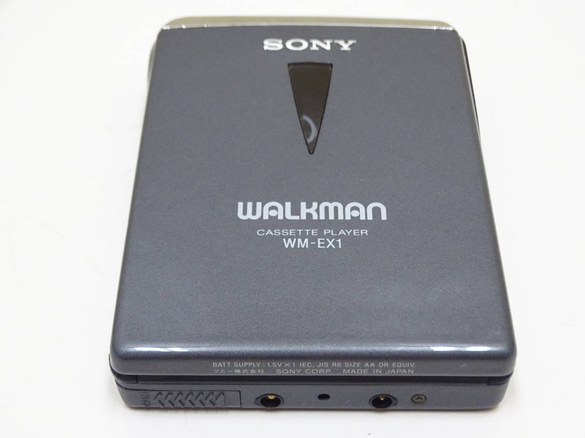 ○SONY WALKMAN○ソニー ウォークマン WM-EX1○グレー/ガンメタ