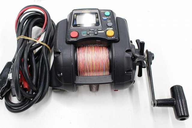 Daiwa SUPER TANACOM S500 電動 リール 電源ケーブル付 ☆ダイワ スーパータナコンS500 電動リール 電源コード付 ※訳アリ品