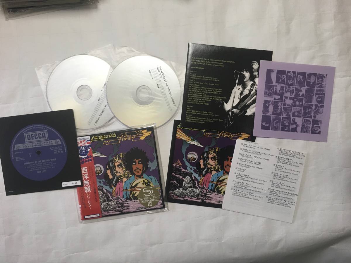 爆買い，100%新品 THIN LIZZY VAGABONDS OF WESTERN WORLD SHM CD 紙ジャケ(Thin Lizzy)｜売買されたオークション情報、yahooの商品情報をアーカイブ公開 - オークファン Thin Lizzy