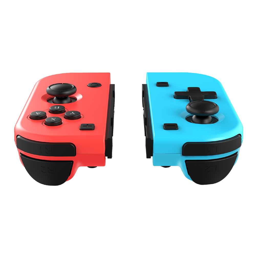 Switch スイッチ joy-con ジョイコン 互換 代替品 コントローラー ブルーとレッド