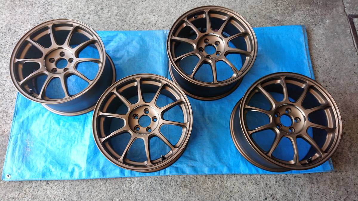 RAYS レイズ ZE40 8.5J 17インチ 5穴 PCD100 OFF44 4本セット(社外品