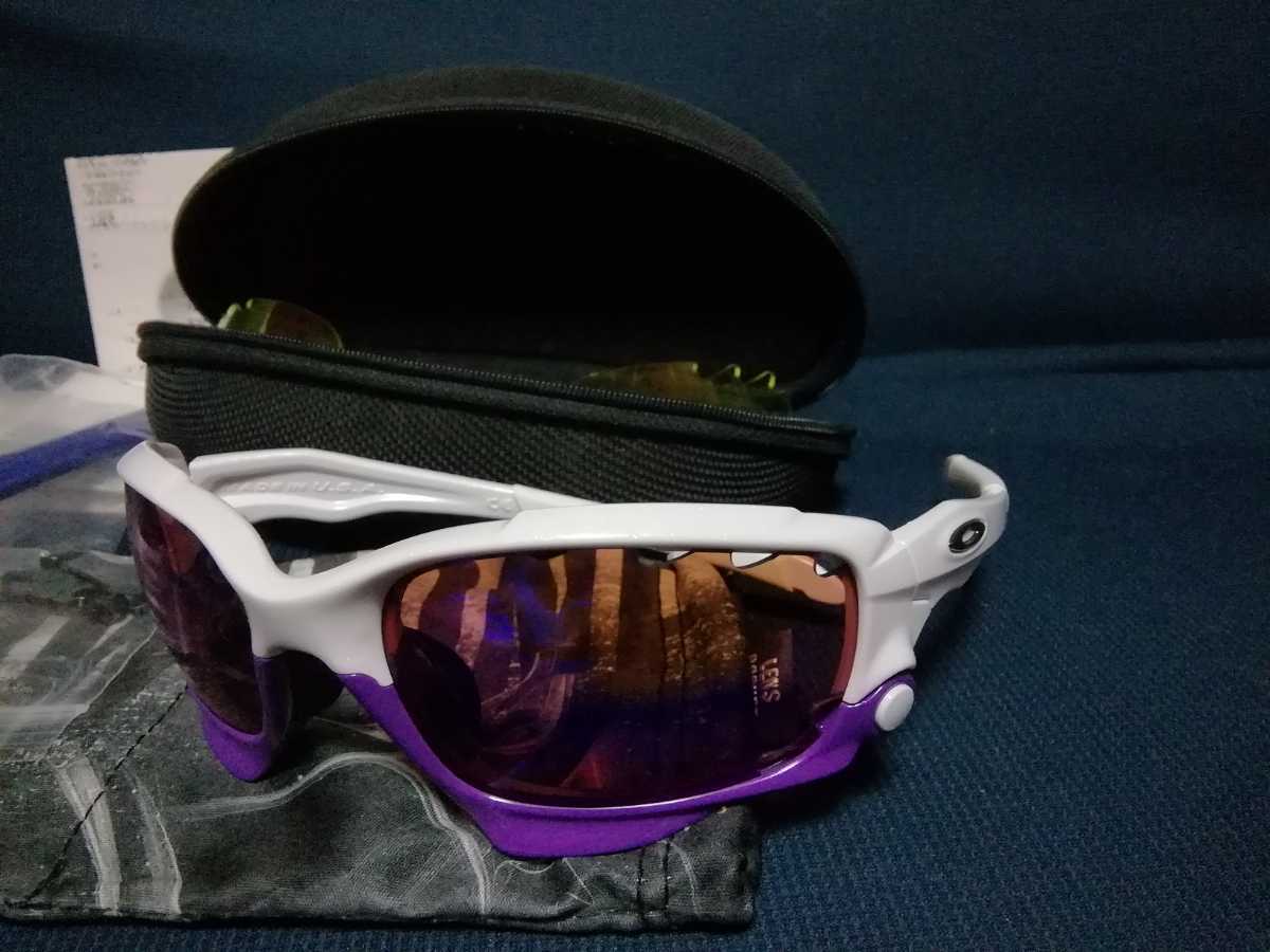 OAKLEY オークリーサングラス jawbone パール 未使用 予備ソック付き 