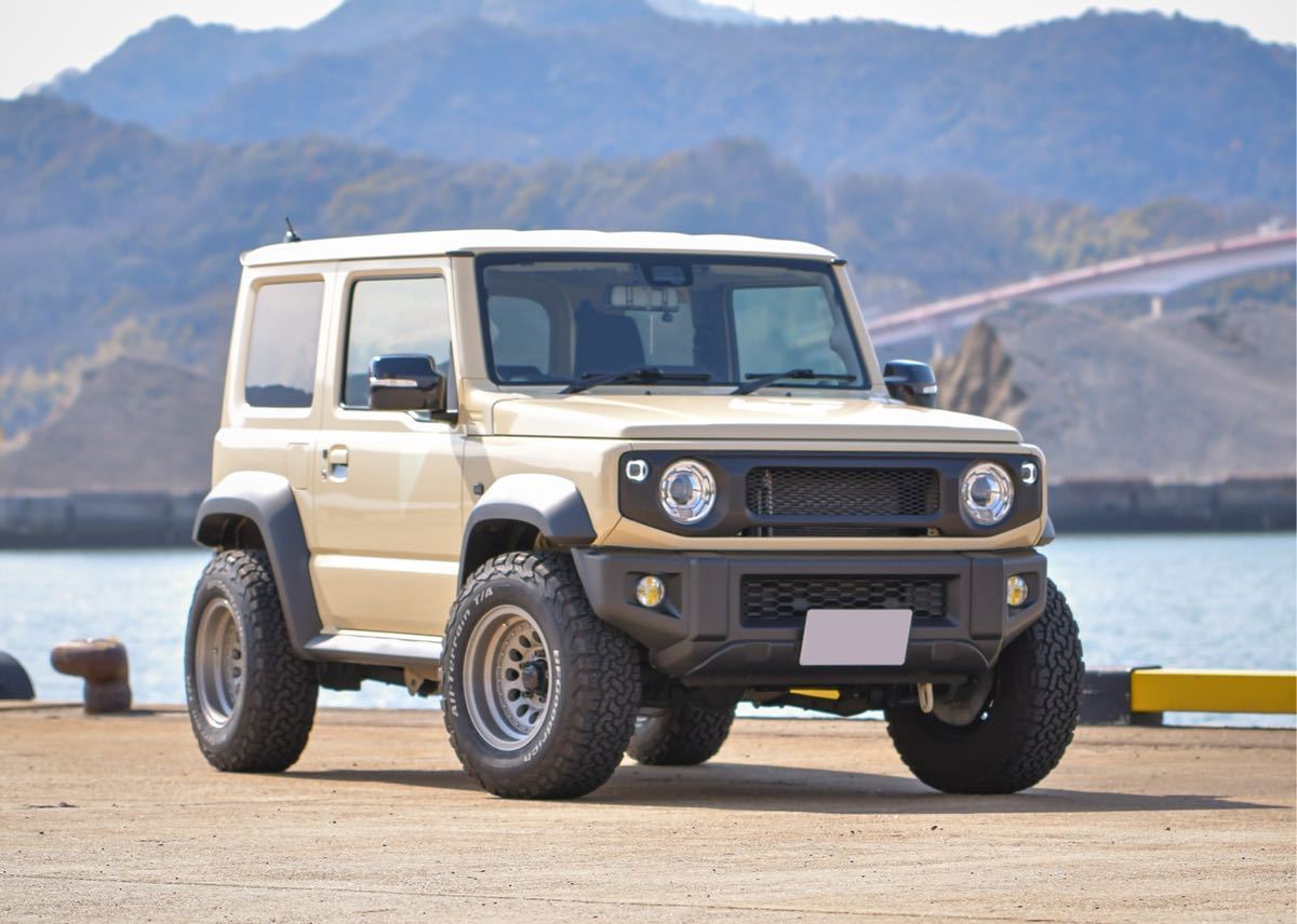 ジムニー・ジムニーシエラなどに！ レンコンホイール 15インチ 8j ET
