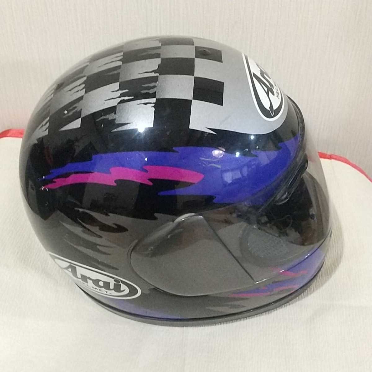 中古現状品 アライ Arai NT フルフェイスヘルメット 当時物 57～58cm M  