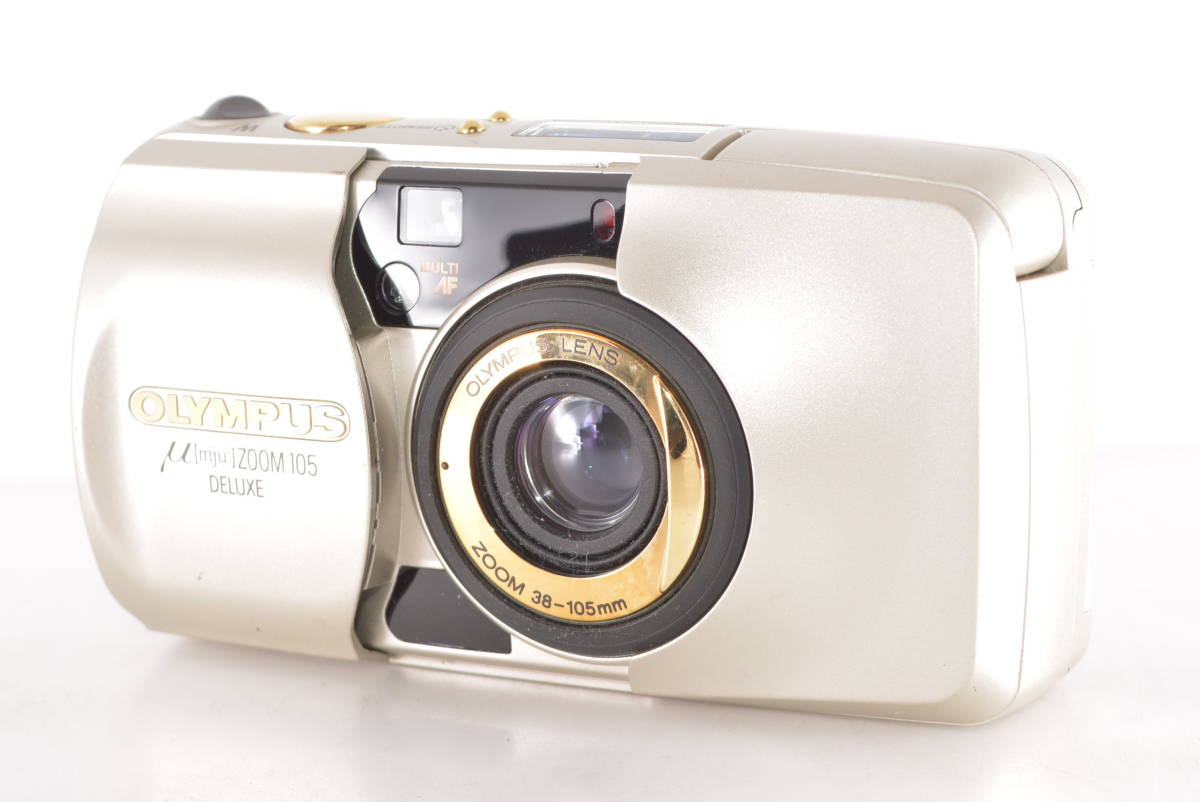 オリンパス OLYMPUS μ ZOOM 105 DELUXE #h3974y4 OLYMPUS μ 【公式通販】