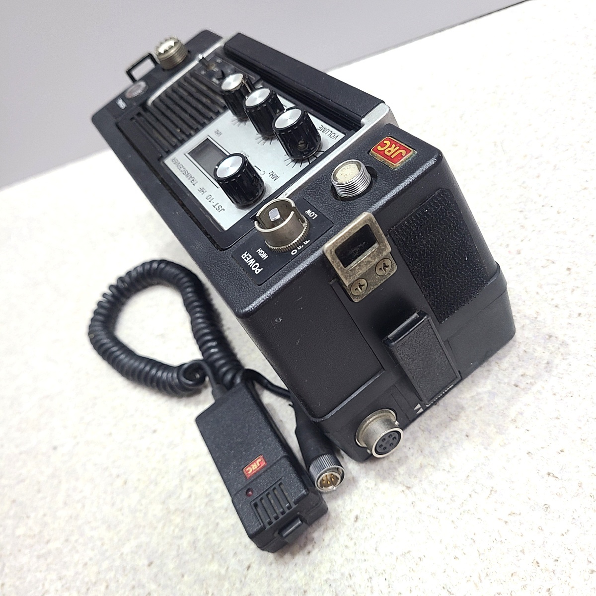 JST-10 HF ハンディトランシーバー 日本無線 JRC HF JRC 日本無線 HF トランシーバー JST-10 マイク付 80s22-1690 JST-10