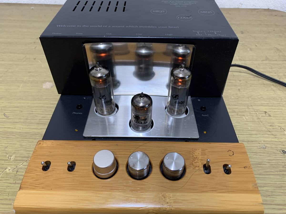 SW-T10 WARRIOR SOUND 真空管アンプ 城下工業 - 最高 真空管 希少品 SW