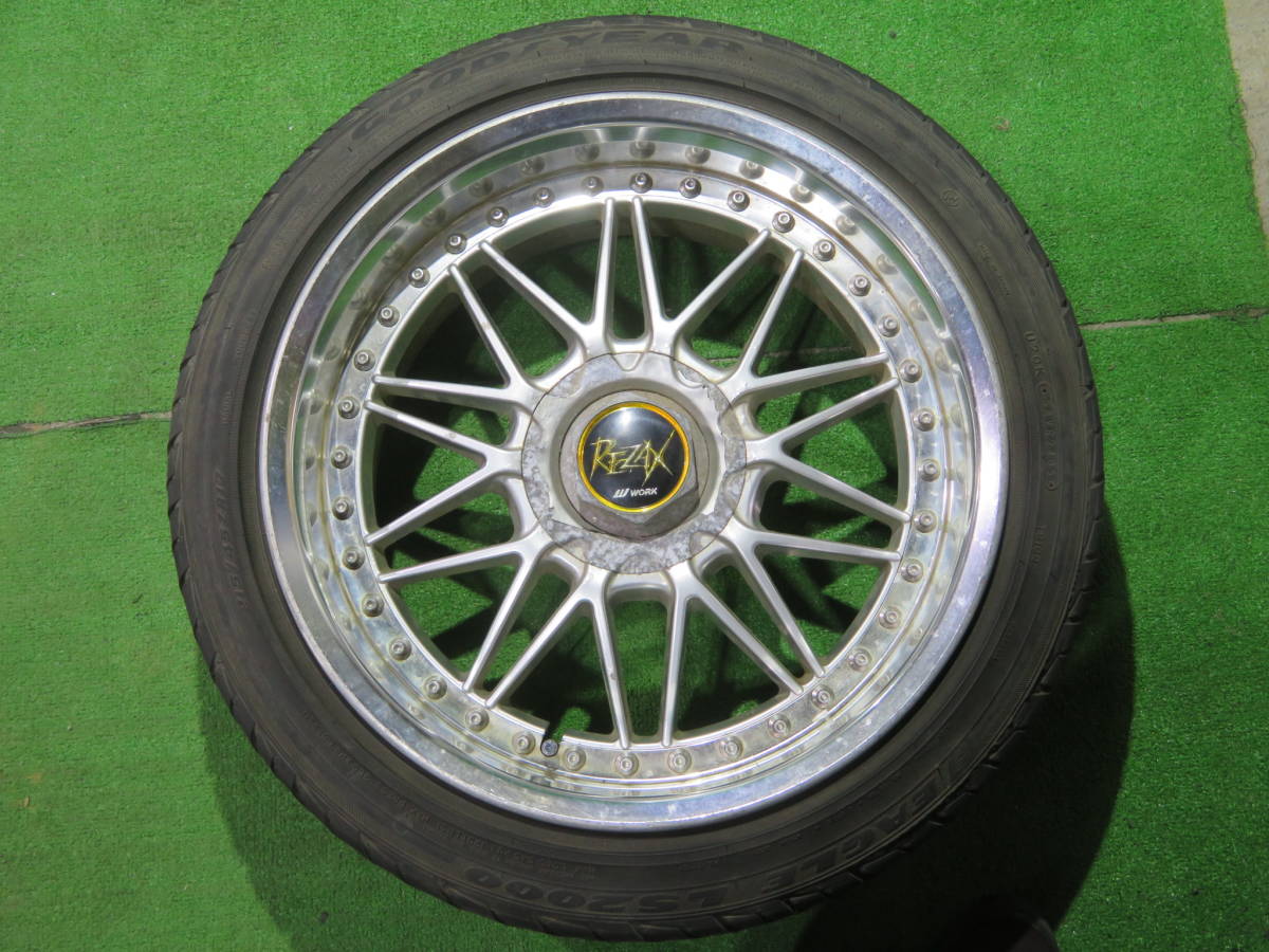 驚きの破格値 希少 WORK REZAX レザックス 17 8J/9.5J +11/+8