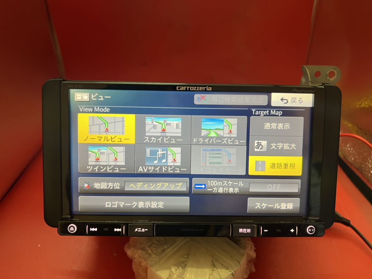 即決☆カロッツェリア メモリーナビ AVIC-RZ700 2016年 DVD SD 地デジ