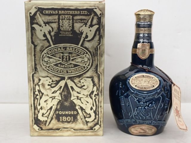 21年 ロイヤルサルート 700ml YEARS 年 スコッチウイスキー_HJP_D0310