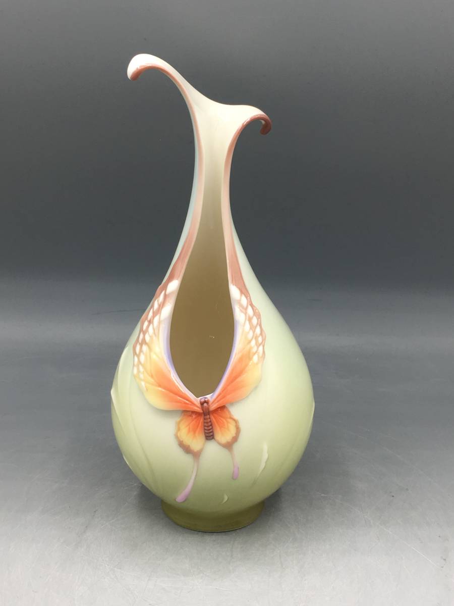 フランツ 花瓶 蝶 フラワーベース 置物 インテリア FRANZ フランツ