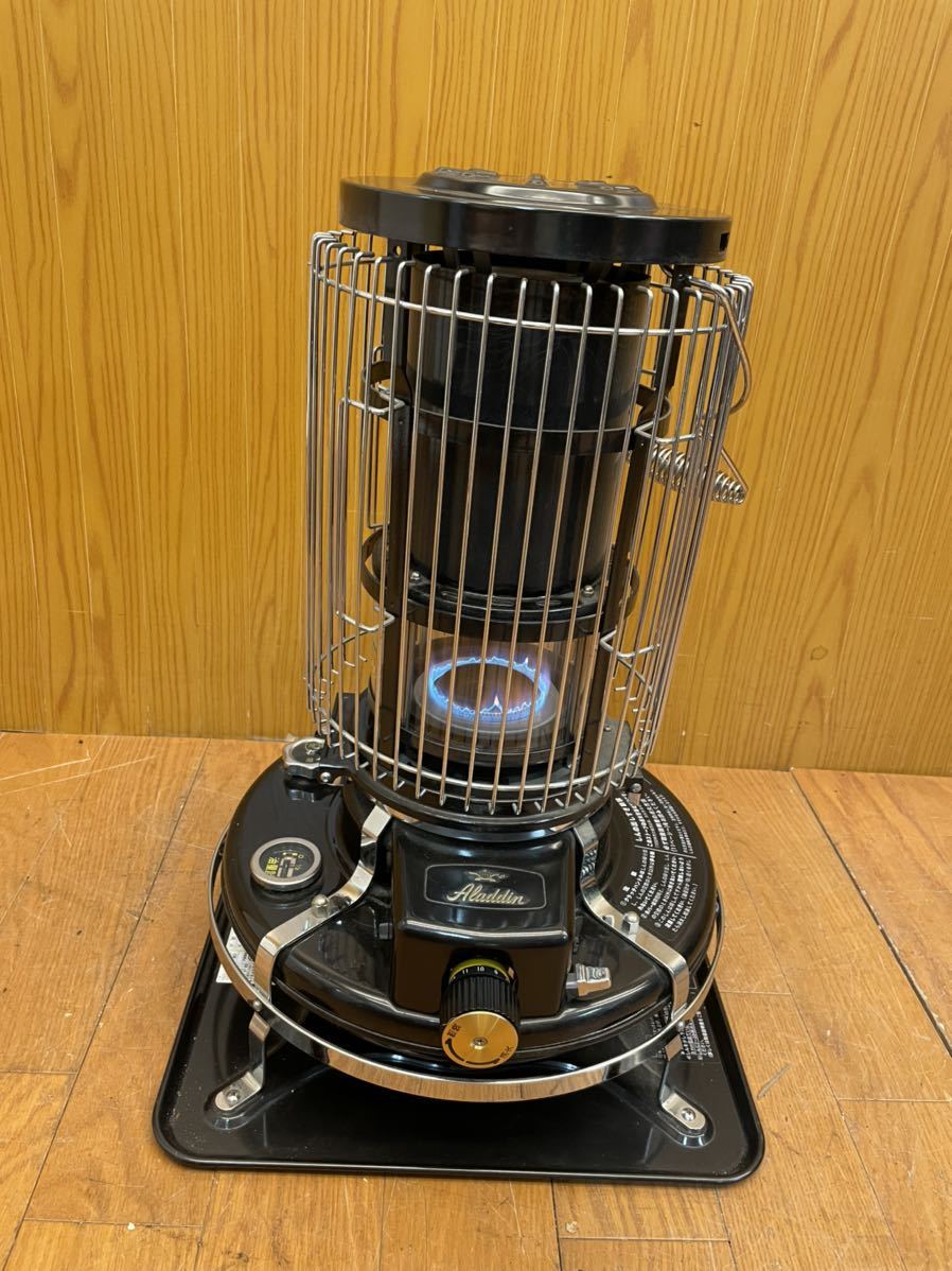 アラジン 石油ストーブ ブラック BF-3906 ☆美品☆動作品☆Aladdin アラジン 石油ストーブ ブルーフレーム