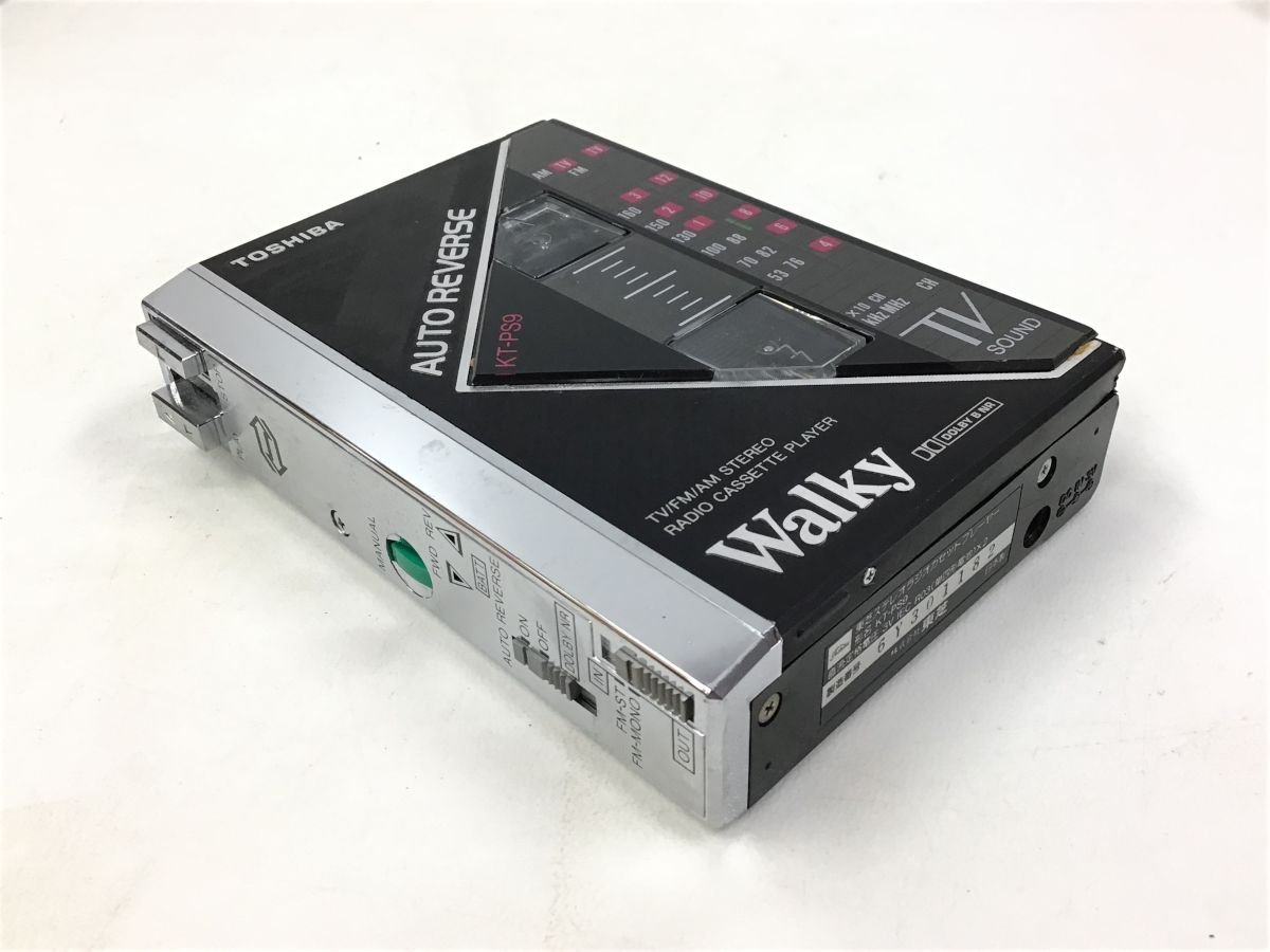 訳あり 東芝 Walky KT-AS6ポータブルカセットプレーヤー 訳あり 東芝 Walky KT-AS6ポータブルカセットプレーヤー 訳あり 東芝