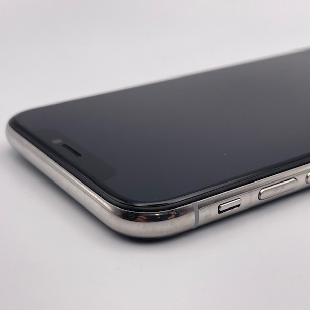 X iPhone 64GB | Apple シルバー SIMフリー iphone 整備済み品Apple