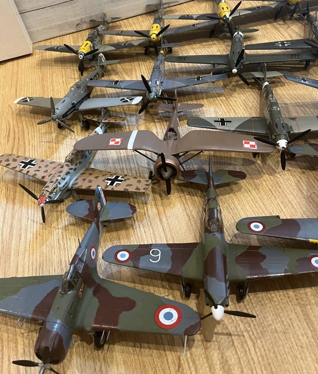 nn0909 296 戦闘機 軍用機 大量セット 飛行機 飾り物 完成品 航空機  