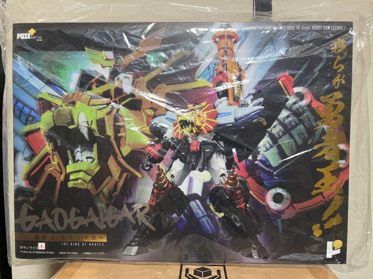 新品未開封 POSE+METAL series 勇者王ガオガイガー ART STORM アート 