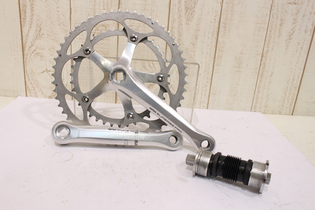 SUNTOUR サンツアー SUPERBE PRO 170mm 53/39T PCD130mm クランク
