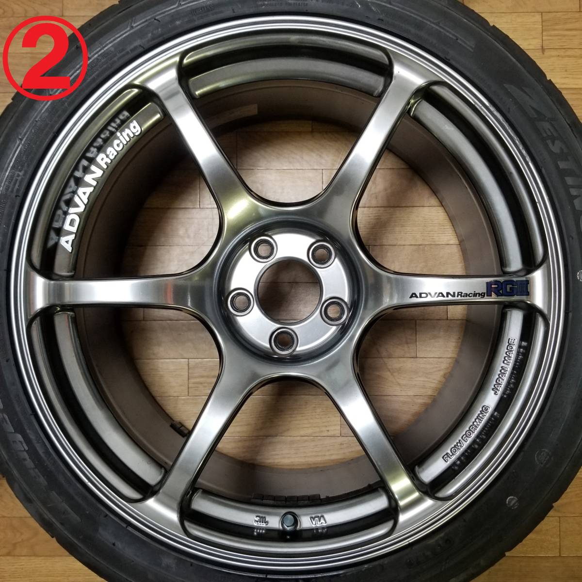 18インチ 9J +52 PCD100 ADVAN Racing RGⅢ ブレンボ STI 86 BRZ ZN6