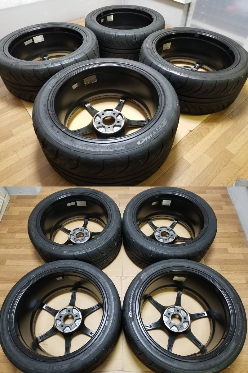 18インチ 9J +52 PCD100 ADVAN Racing RGⅢ ブレンボ STI 86 BRZ ZN6