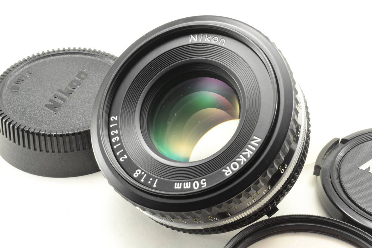 50mm ニコン NIKKOR f1.8❤ 実用品☆ニコン eBay 【良品】Nikon ニコン Ai-S NIKKOR 50mm F1.8 #3156
