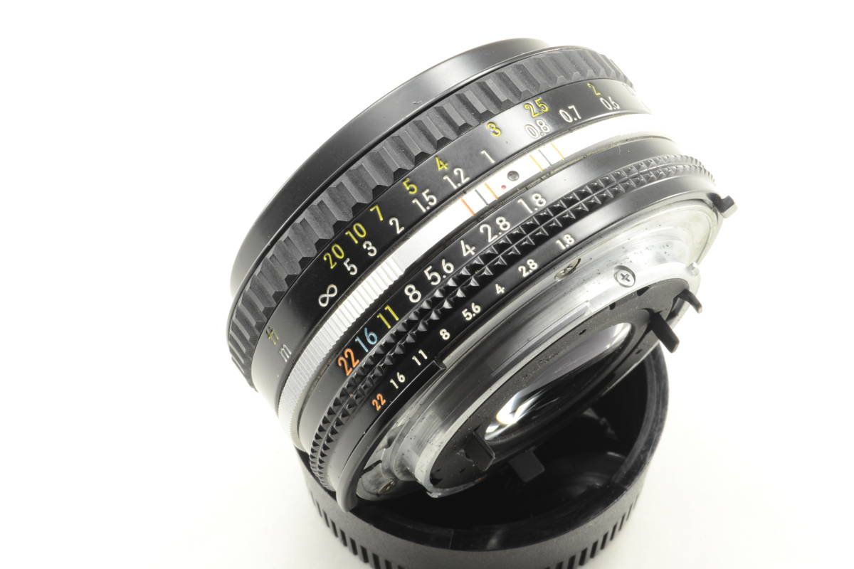 50mm ニコン NIKKOR f1.8❤ 実用品☆ニコン eBay 【良品】Nikon ニコン Ai-S NIKKOR 50mm F1.8 #3156
