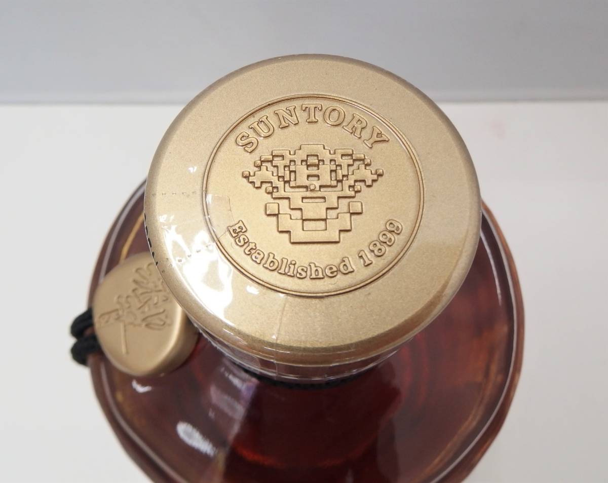 未開封 古酒 サントリー ウイスキー 響 金キャップ 裏ゴールドラベル 