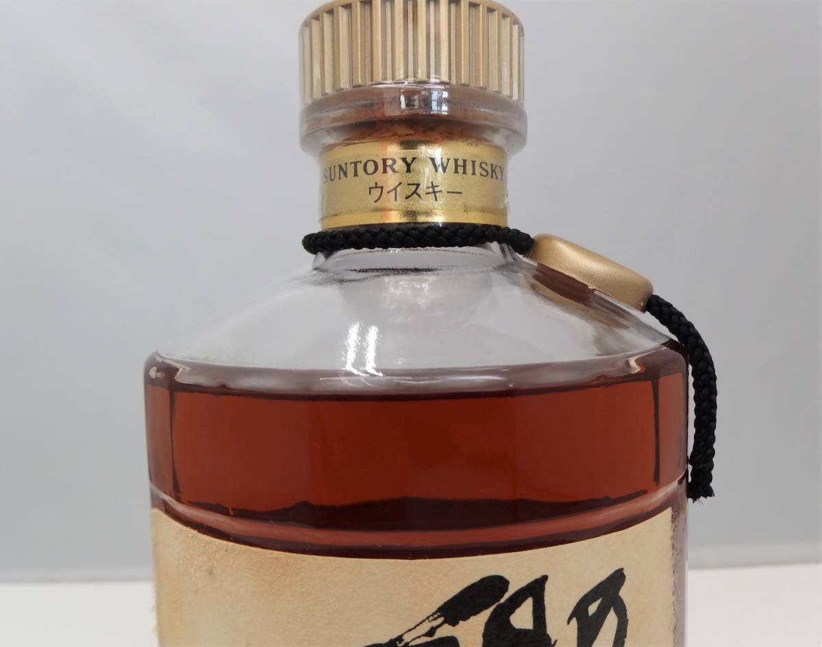 未開封 古酒 サントリー ウイスキー 響 金キャップ 裏ゴールドラベル 