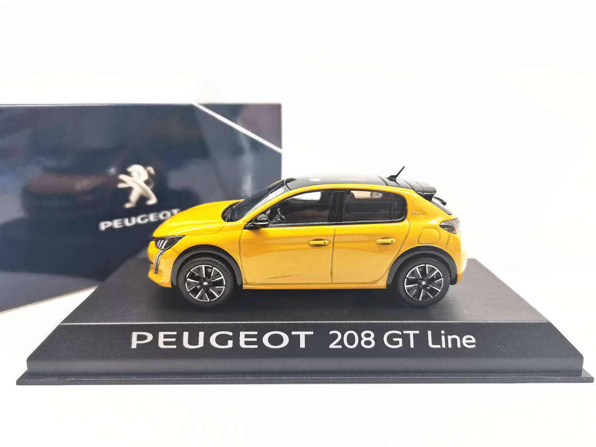 クリーニング 直営 店 ノレブ 1/43 プジョー 208 GT Line 2019 YE