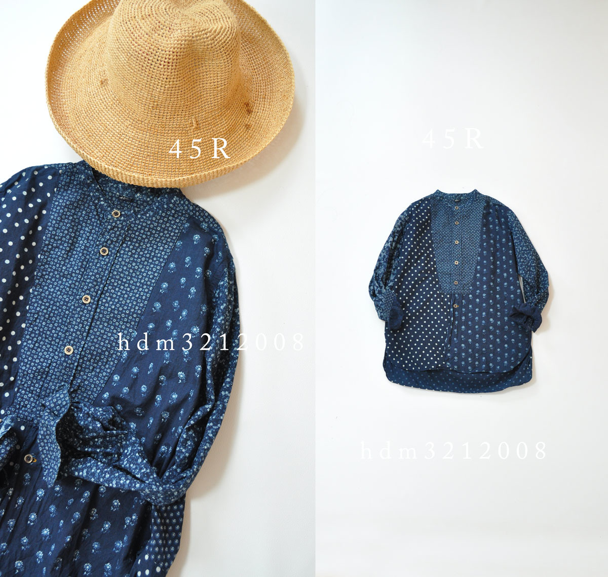 国内正規販売店】 45R タペットのパッチワーク908ビッグーグーシャツ